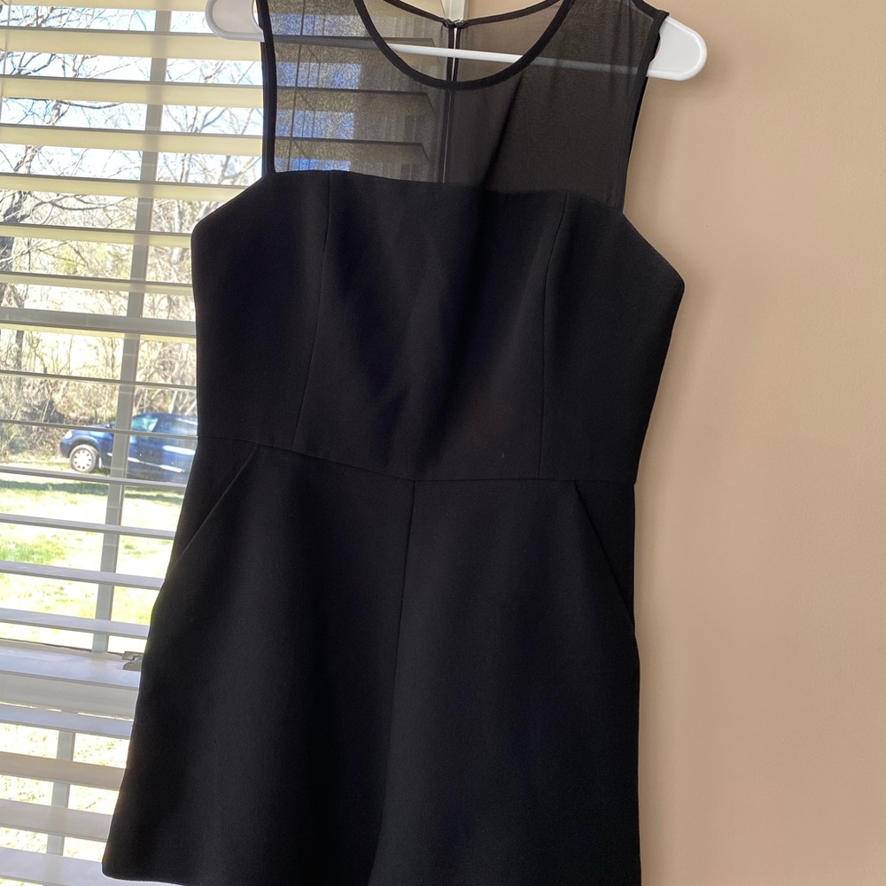 Elegant Black Sleeveless Romper